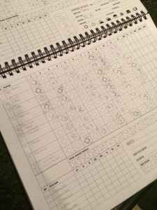 Brown Scorebook